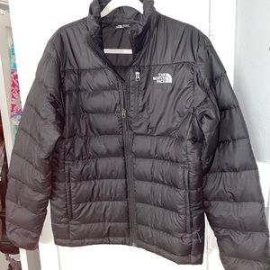 Black North Face puffer size small men